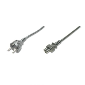 Digitus Power Cord Connection Cable Schuko M - IEC C5 M 0.75m AK-440115-008-S