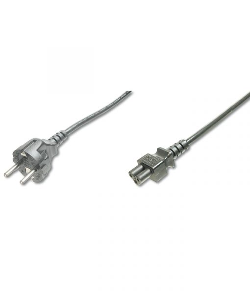 Digitus Power Cord Connection Cable Schuko M – IEC C5 M 0.75m AK-440115-008-S