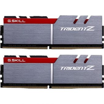 G.Skill Trident Z 32GB (2x16GB) 3200MHz DDR4 Silver/Red F4-3200C16D-32GTZ