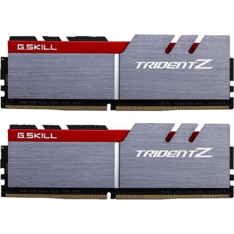 G.Skill Trident Z 32GB (2x16GB) 3200MHz DDR4 SilverRed F4-3200C16D-32GTZ