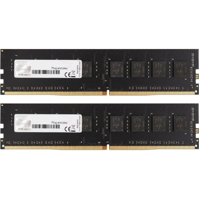 G.Skill Value 16GB (2x8GB) 2400MHz DDR4 F4-2400C17D-16GNT
