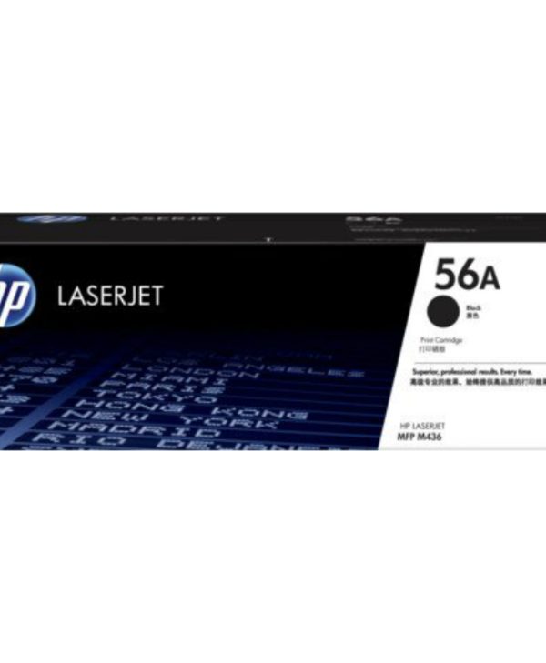 HP 56A Black Original LaserJet Toner CF256A