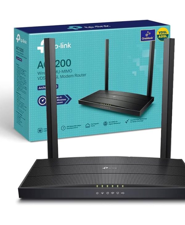 TP-Link AC1200 Wireless VDSL/ADSL Modem Router Archer VR400 V3