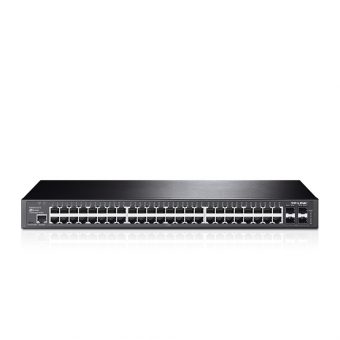 TP-Link JetStream 48-Port Gigabit L2 Managed Switch with 4 SFP Slots T2600G-52TS(TL-SG3452)