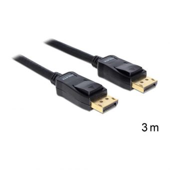 DeLock Cable DisplayPort 1.2 Male - Male 4K 3m 82424