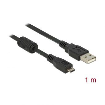 DeLock Cable USB 2.0 A Male - USB Micro-B Male 1m 82299