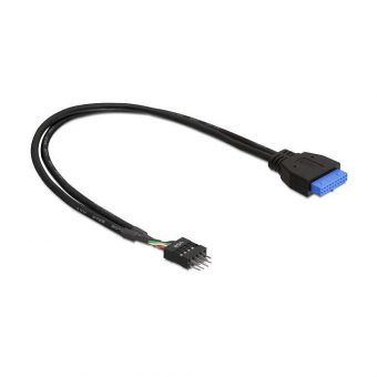 DeLock Cable USB 3.0 Pin Header Female - USB 2.0 Pin Header Male 30cm 83095