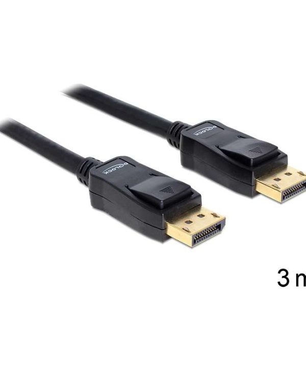 DeLock Cable DisplayPort 1.2 Male - Male 4K 3m 82424