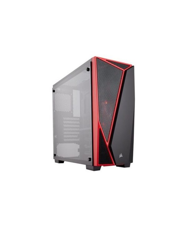Corsair Carbide SPEC-04 Tempered Glass Mid-Tower Gaming Case Black/Red CC-9011117-WW
