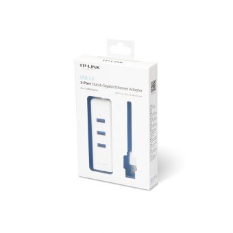 TP-Link USB 3.0 3-Port Hub & Gigabit Ethernet Adapter UE330 v2 - Image 2