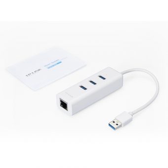 TP-Link USB 3.0 3-Port Hub & Gigabit Ethernet Adapter UE330 v2 - Image 4