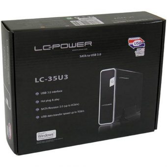 LC-Power External Case Sata III 3.5" USB 3.0 LC-35U3 - Image 3