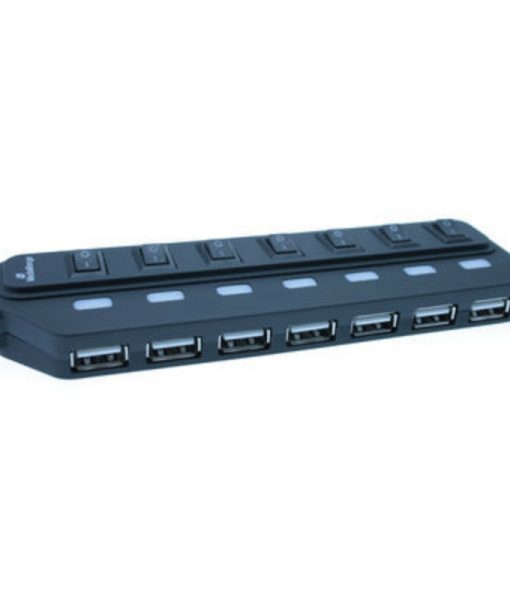 MediaRange 7-Port USB 2.0 Bus Powered Hub Black MRCS504_2