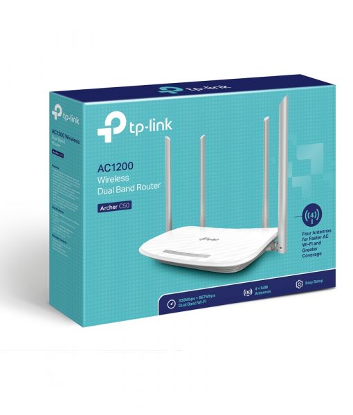 TP-Link AC1200 Wireless Dual Band Router ARCHER C50 v3_2