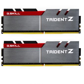 G.Skill Trident Z 16GB (2x8GB) 3200MHz DDR4 Silver/Red F4-3200C16D-16GTZB