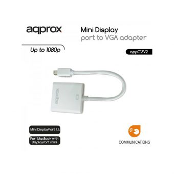 Approx Mini DisplayPort to VGA Adapter C13V2 - Image 2