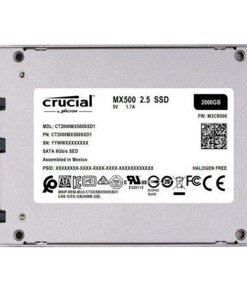 Crucial MX500 2TB 2.5 Sata III CT2000MX500SSD1_2