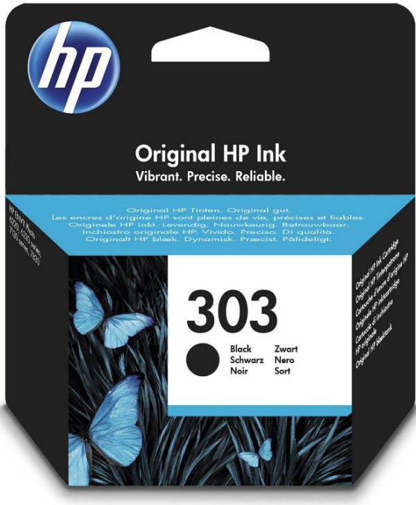 HP 303 Black Original Ink T6N02AE