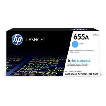 HP 655A Cyan Original LaserJet Toner CF451A