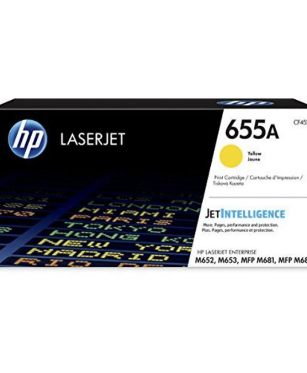 HP 655A Yellow Original LaserJet Toner CF452A