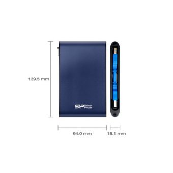 Silicon Power Armor A80 2TB 2.5 USB 3.1 Gen1 Blue SP020TBPHDA80S3B_2