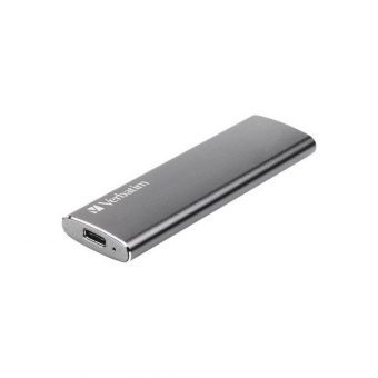 Verbatim Vx500 External SSD 480GB USB 3.1 Gen2 Aluminium 47443