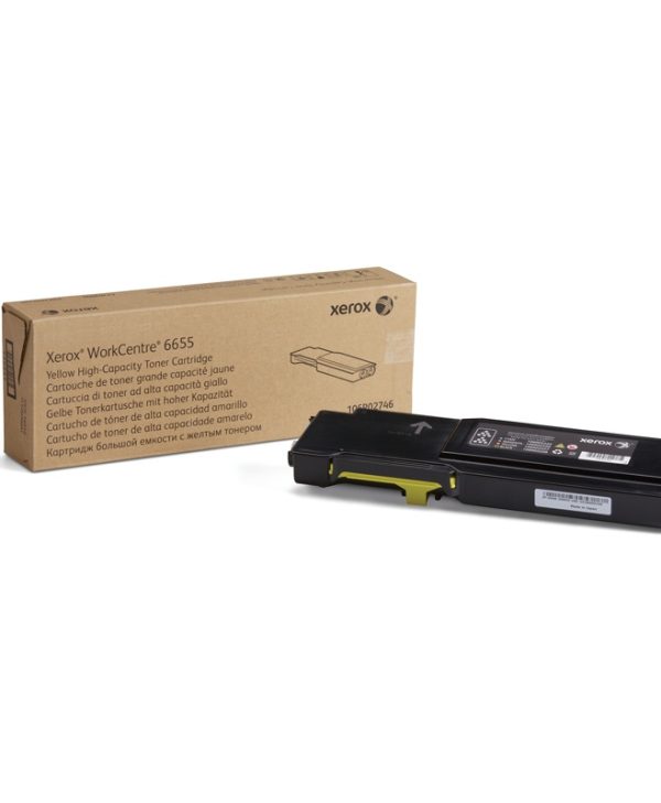 Xerox High Capacity Toner Yellow 7.5K Pgs 106R02746