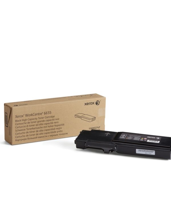 Xerox High Capacity Toner Black 12K Pgs 106R02747