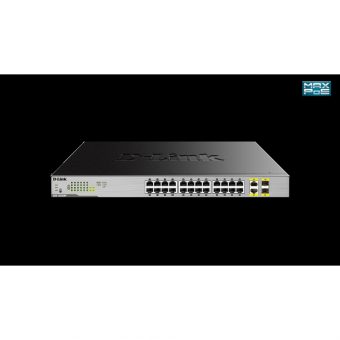 D-Link 26-Port Gigabit Max PoE Switch DGS-1026MP