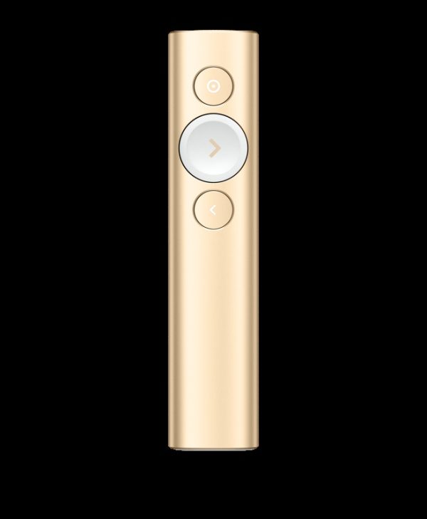 Logitech Spotlight Presentation Remote Gold 910-004862