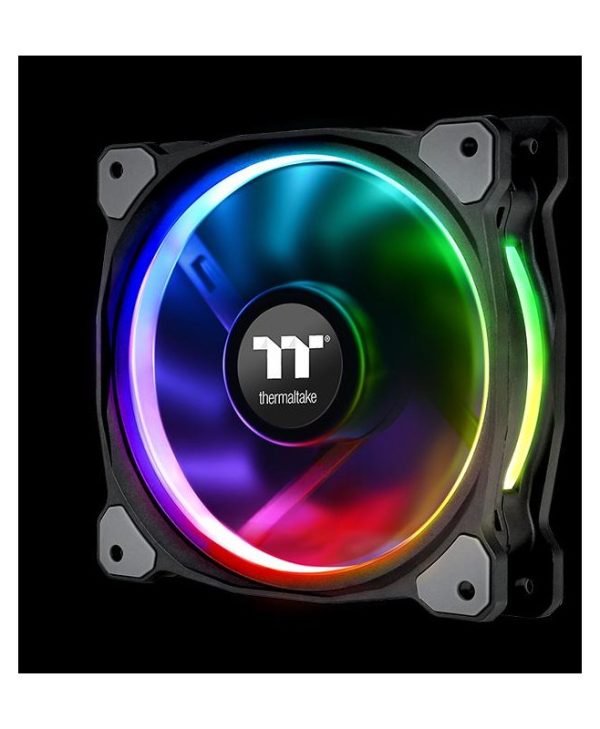 Thermaltake Riing Plus 14 LED RGB Radiator Fan TT Premium Edition 5-Fan Pack CL-F057-PL14SW-A