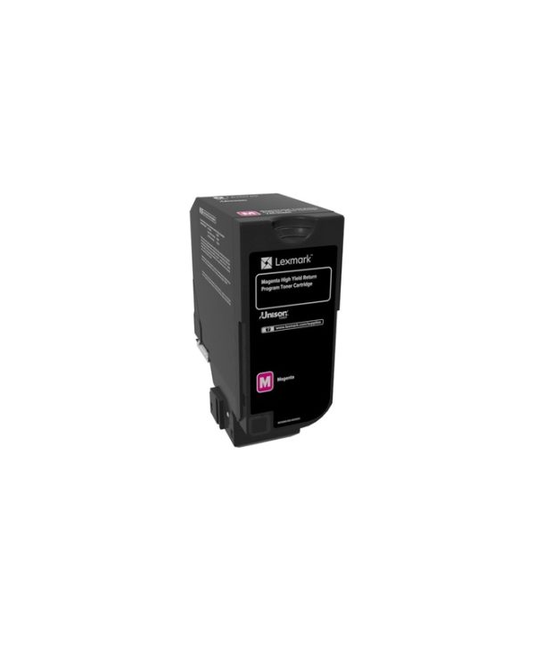 Lexmark Magenta Return Program Toner Cartridge 12K Pgs 74C2HM0