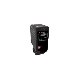 Lexmark Magenta Return Program Toner Cartridge 7K Pgs 74C2SM0