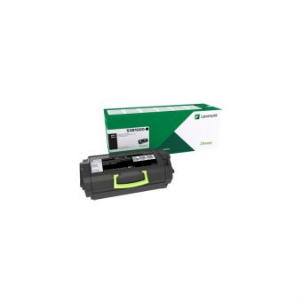 Lexmark Black Return Program Toner Cartridge 11K Pgs 53B2000