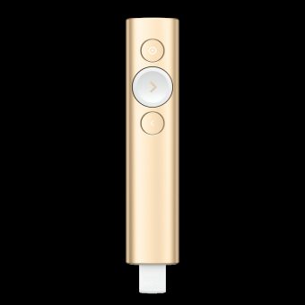 Logitech Spotlight Presentation Remote Gold 910-004862 - Image 2