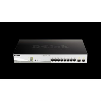 D-Link 8-Port Gigabit Smart Managed 130W PoE Switch with 2 Gigabit SFP Ports DGS-1210-10MP - Image 2