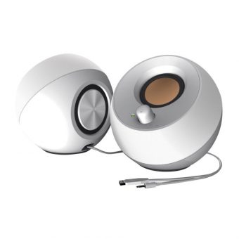 Creative Pebble Modern 2.0 USB Desktop Speakers White 51MF1680AA001 - Image 2