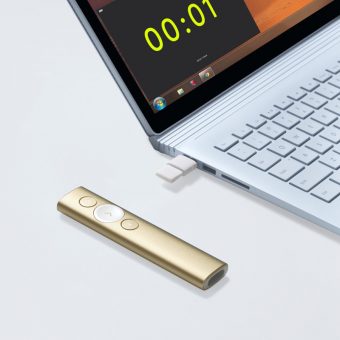 Logitech Spotlight Presentation Remote Gold 910-004862 - Image 9