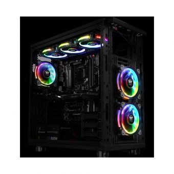 Thermaltake Riing Plus 14 LED RGB Radiator Fan TT Premium Edition 5-Fan Pack CL-F057-PL14SW-A - Image 9