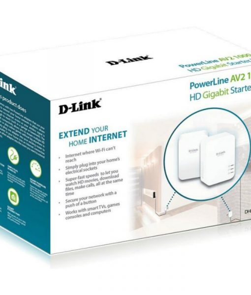 D-Link PoweLine AV2 1000 HD Gigabit Starter Kit DHP-601AV_5