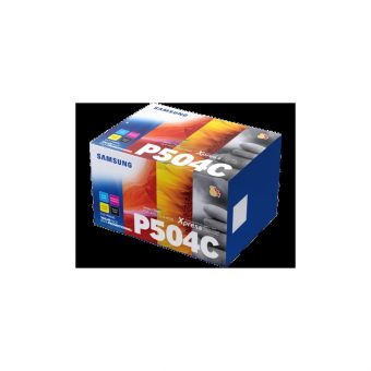 Samsung CLT-P504C 4-Pack Black/Cyan/Magenta/Yellow Toner Cartridges 2.5K & 1.8K Pgs SU400A