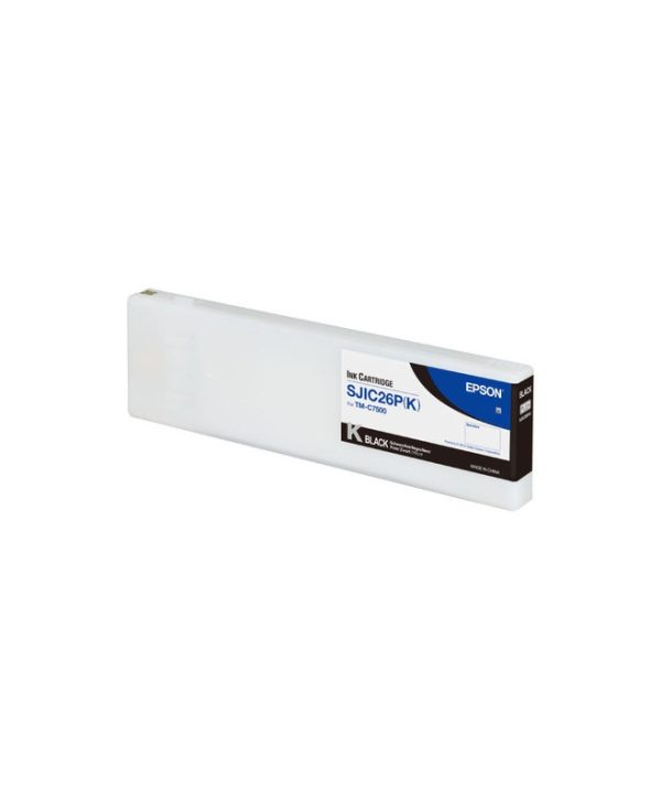 Epson SJIC26P(K) Black Ink for Colorworks C7500 295.2ml C33S020618