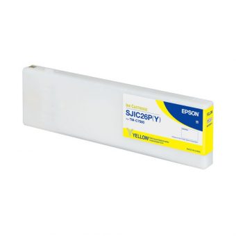 Epson SJIC26P(Y) Yellow Ink for Colorworks C7500 294.3ml C33S020621