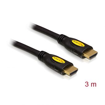 DeLock Cable High Speed HDMI with Ethernet 4K M - M 3m 82454