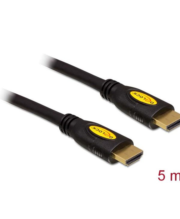 DeLock Cable High Speed HDMI with Ethernet 4K M - M 5m 82455