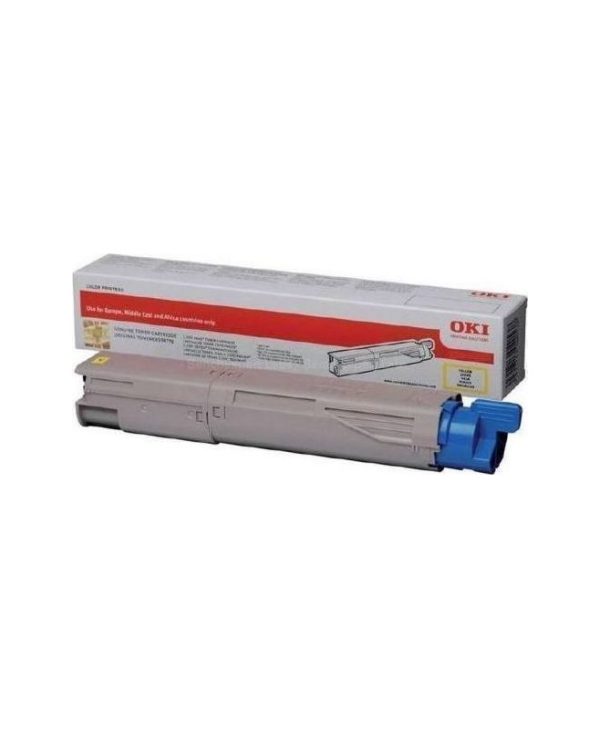 OKI High Capacity Toner Yellow 10K Pgs 45862816