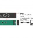 DeLock M.2 SSD USB 3.1 Gen2 Type-C External Enclosure Black 42597_4