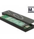 DeLock M.2 SSD USB 3.1 Gen2 Type-C External Enclosure Black 42597_5