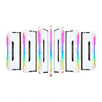 Corsair Vengeance RGB Pro 16GB (2x8GB) 3000MHz DDR4 White CMW16GX4M2C3000C15W - Image 5