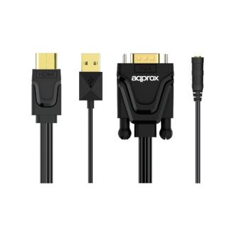 Approx HDMI to VGA + Audio + Power Converter appC22